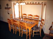 Dining Room accommodates up to 8 guests