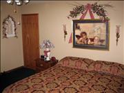 Master Bedroom with King Size Bed, Walk-in Closet, and Private Bathroom